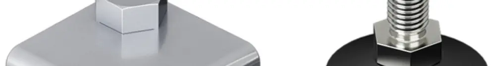 Piede di livellamento Rittal VX 5301.326 grigio 4pz 