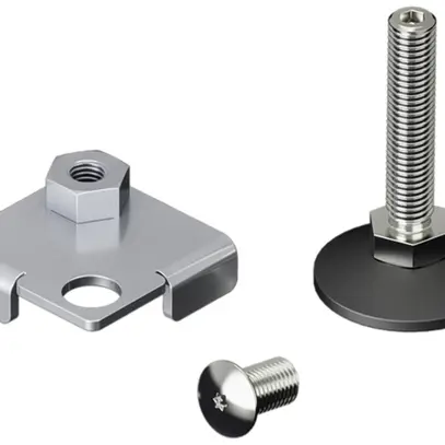 Piede di livellamento Rittal VX 5301.326 grigio 4pz 