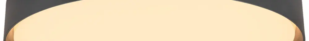 LED-Decken-/Wandleuchte SLV DECONA 42 23W 2260lm 927/930 IP44 DIM Ø420 schwarz 