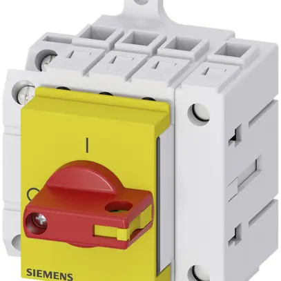 Sezionatore di carico Siemens SENTRON 3LD3 distributore 32A 3LN +1Ch/1R ro/gi 