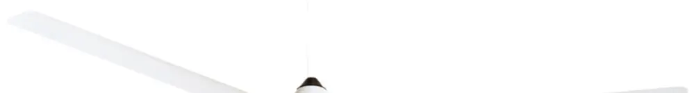 Ventilateur de plafond OASIS R 140, 3 pales 15000m³/h 75W blanc 