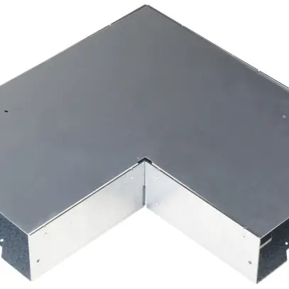 Angolo piatto Hager interno/esterno per BKB 85×250mm 