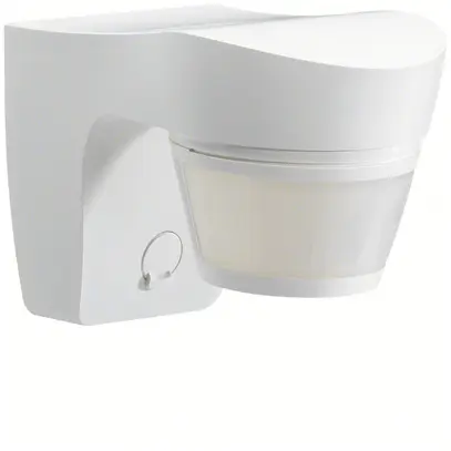 Rilevatore di movimento AP Hager 140° contatto chiusura 230V mont.a muro bianco 