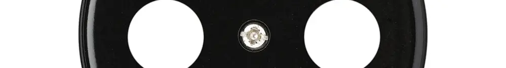 Disque frontal basico pour TV-R noir Ø58mm 