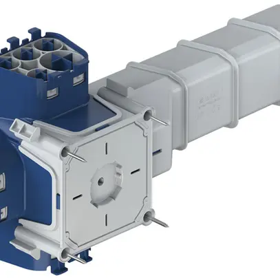 UP-Dose AGRO 115×115×380mm für KRFG-Rohre, mit Trafotunnel 