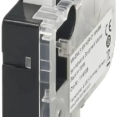 Etichetta PX MM-EMLF (EX14)R C1 WH/BK continua×12mm bianco/nero 