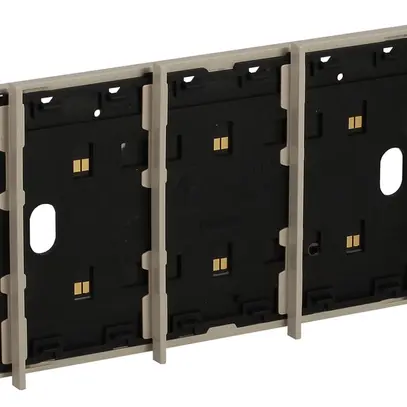 Cadre BUS Living Now MyHOME 4+1 modules montage sur prise 4 modules sand 