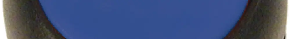 Pulsante luminoso ETN RMQ piatto blu, perman., anello nero 