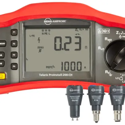 Installationstester AMPROBE TELARIS ProInstall-200-CH KIT1 + ADPTR-KIT1-EUR 