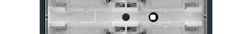 Poussoir KNX KAL p.4×touches 4×points actionnables LED noir 