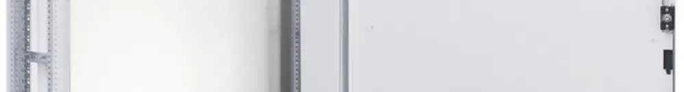 Armoire Hager weber.mes C avec porte en Al pour Univers N 1350×2000×350mm blanc 