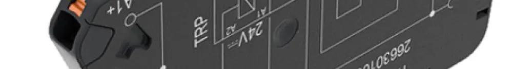 Relais WM TRP ED2 1CO AgNi 21.6…253VUC 6A/250VAC push-in 