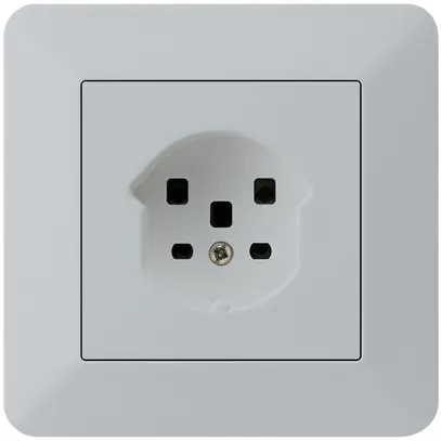 Presa INC HA kallysto.trend tipo 25 con morsetti a innesto grigio chiaro 