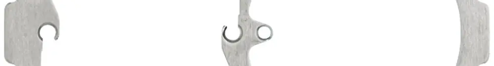 Placca di fissaggio Hager grd.I-I hor.137×77mm con 3-punti di fiss. 