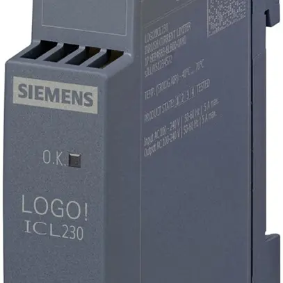 Limiteur de courant d'appel AMD Siemens LOGO! ICL230, 10A pour 60ms 
