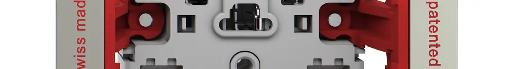 Presa INC Feller SNAPFIX® 1×T23 con LED bianco 