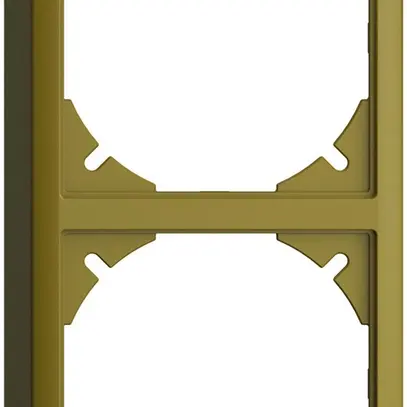 Capot EDIZIOdue 39mm I-I olive pour combinaison vertical/horizontal 