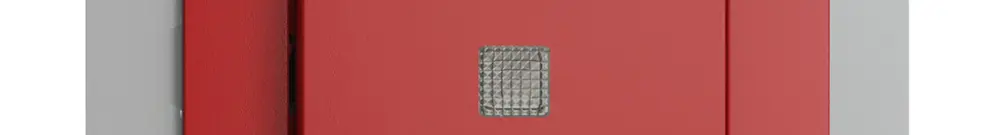 UP-Leuchttaster EDIZIOdue A-R/1P berry, mit Linse, LED gelb 
