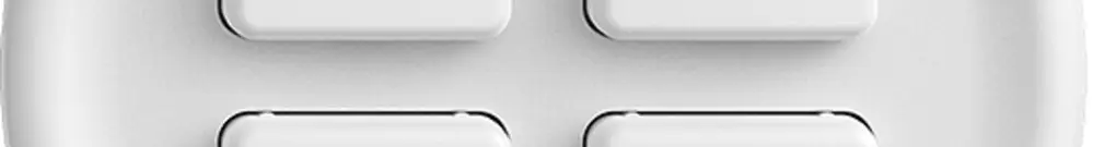 Kit de recouvrement STANDARDdue pour poussoirs 4×, Ø50mm, blanc 