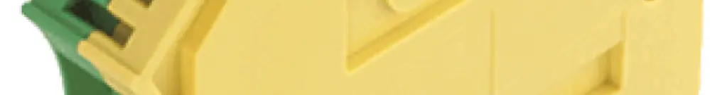 Morsetto di protezione Weidmüller WPE connessione a vite 10mm² verde/giallo 