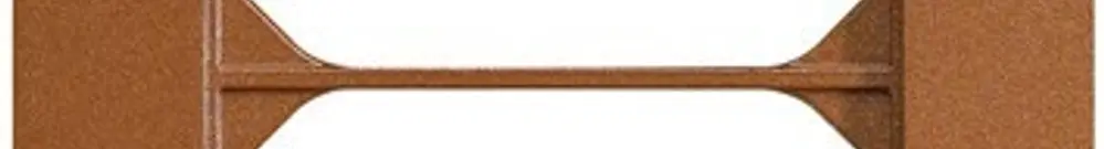 Telaio di copertura INC kallysto.trend 4×1 canyon 94×274mm 