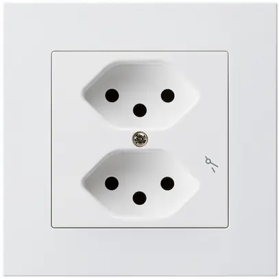 Presa INC kallysto.pro 2×T13/1 bianco 