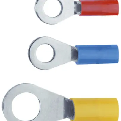 Capocorda pressione Ferratec M3 0.5…1.5mm² rosso isolato 