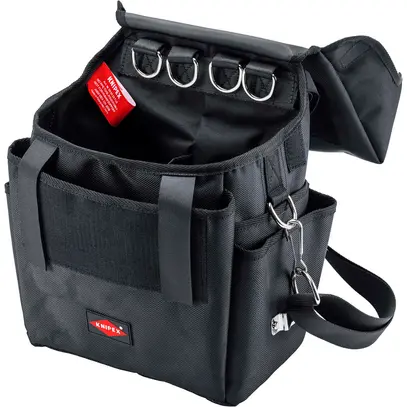 Borsa per utensili KNIPEX vuota 370×250×150mm 12L 1.4kg max.10kg 