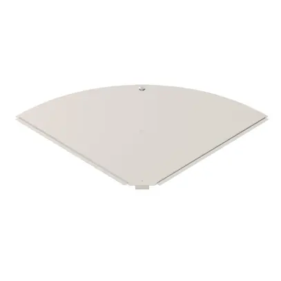 Coperchio BET RBD 90° 500mm acciaio affinato A2 grezzo 