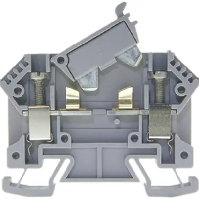 Borne de sectionnement à couteau Woertz 0.5…2.5mm² 25A 500V vis 1×2 TH35/G32 gr 
