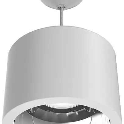 Luminaire suspendu LED Philips DRUM 16.5W 2279lm 840 90° Ø218mm blanc 