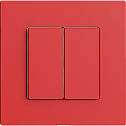 Stazione secondaria 2K/2T per interruttore Edue Wiser berry 
