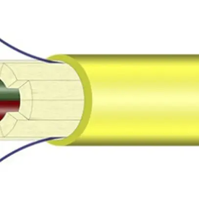 Cavo FO Universal H-LINE Cca 24×E9/125 Ø11.2mm 5000N giallo 