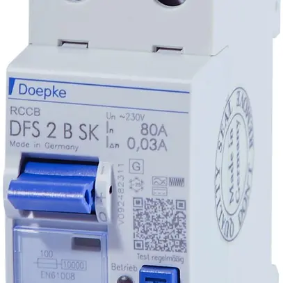 Interruttore differenziale Doepke DFS2 40A 30mA 2L tipo B SK (RCCB) 