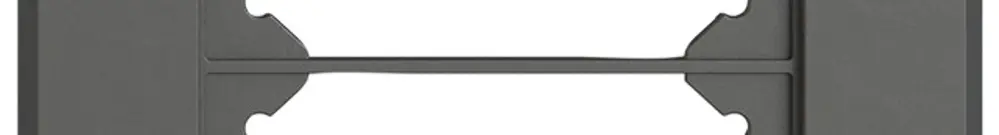 Telaio di copertura INC EDIZIO.liv SNAPFIX® 2×1/1×2 96×156mm grs 
