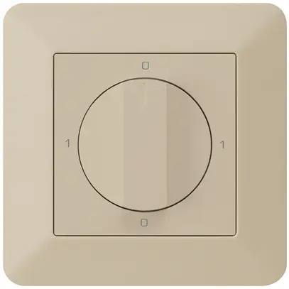 Interrupteur rotatif ENC kallysto.trend 0/1L beige avec manette 
