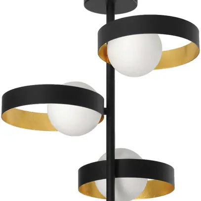 Plafonnier LED LEDVANCE DECOR MEMPHIS G9 3×28W IP20 Ø315mm noir 