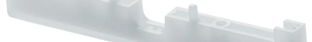 Pied en gomme Siedle Standard système bus app.mobile matière synthétique blanc 