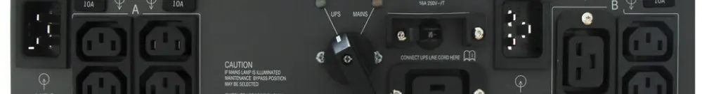 Bypass ABB pour alimentation ASI PowerValue 11 RT G2, avec PDU 16 A 