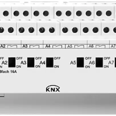Actionneur-commutateur INC KNX 8×16A 8UM REG-K FH 