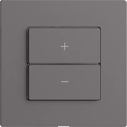 Dimmer DALI 1K/2T Edue Wiser grigio scuro 