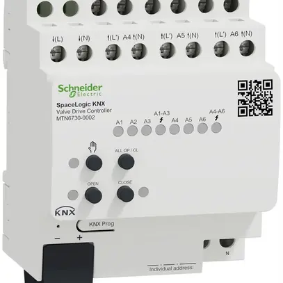 Actionneur de vanne KNX AMD Schneider Electric SpaceLogic 