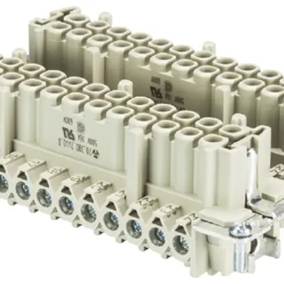 Inserto presa Wieland Electric revos BAS BUS 48 2,5 50 48 16A 500V 0.5…2.5mm² 