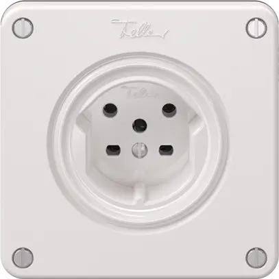 Prise NEVO, 1×T15, blanc 