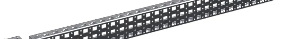 Châssis de montage Rittal VX 8100.743 789×64×23mm barre gris 2pcs 