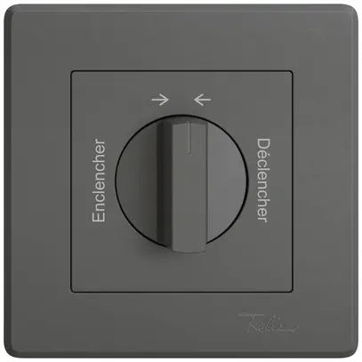 Kit di montaggio INC EDIZIO.liv SNAPFIX® pulsante girev.manop.Encl.→ ← Décl.grs 