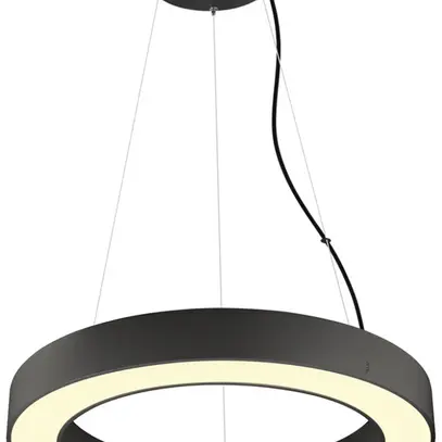 Lampada sospesa LED SLV MEDO RING 60 27W 3750lm 930/940 REG Ø600mm nero 