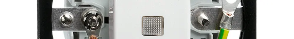Contatto pulsante ARL FH LED bianco 