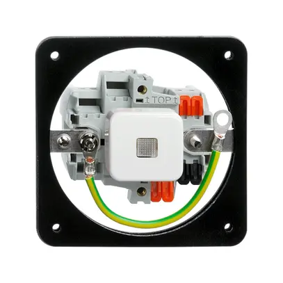 Contatto pulsante ARL FH LED bianco 