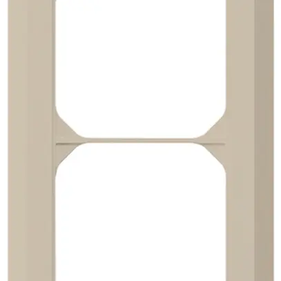 Telaio di copertura INC kallysto.line 4×1 beige 92×272mm 
